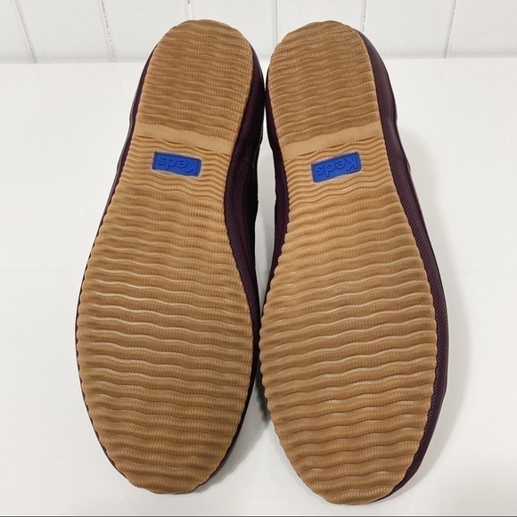 Keds Scout Burgundy Matte Twill Water Resistant Lace Up Boots Size 7.5 - Picture 14 of 16